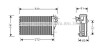 Радіатор пічки CITROEN C3 I, C3 PLURIEL, XSARA PICASSO, PEUGEOT 206, 206+, 307, 307/KOMBI 6FZ(EW7J4)-WJZ(DW8) 09.98- AVA COOLING PEA6356 (фото 1)