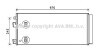 Конденсатор кондиціонера (з осушувачем) OPEL ADAM, CORSA E, CORSA E/HATCHBACK 1.0-1.6 07.14- AVA COOLING OL5679D (фото 1)
