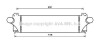 Інтеркулер IVECO DAILY IV, DAILY V, DAILY VI F1CE0441A-F1CGL411C 09.09- AVA COOLING IV4129 (фото 1)