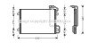 Радіатор кондиціонера AVA COOLING RTA5273 (фото 1)
