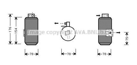 Осушувач кондиціонера AVA COOLING OLD292