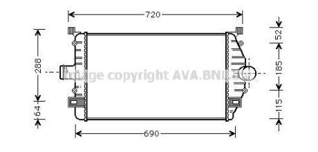 Інтеркулер AVA COOLING RT4277