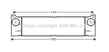 Інтеркулер AVA COOLING MSA4370