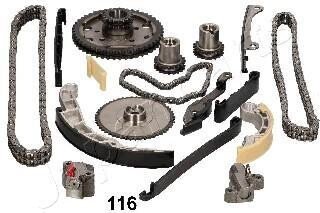Комплект цепи ГРМ Nissan Pathfinder 2.5 dCi 05- JAPANPARTS KDK116