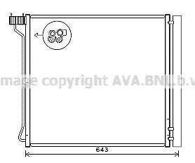 Радіатор кодиціонера CLEVER FIT AVA COOLING BW5474D