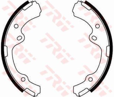 Гальмівні колодки (набір) TRW GS8143