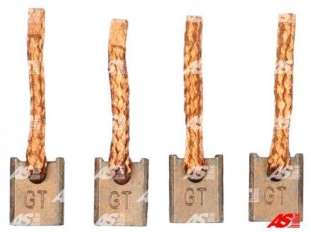 Фото щітки стартера (10x4,5x12,7mm/12 V) STANDARD LINE ANTONIO MASIERO BSX204-205 Щітки стартера (10x4,5x12,7mm/12 V) STANDARD LINE ANTONIO MASIERO BSX204-205