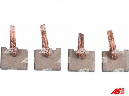 Щітки стартера (18x6x14,8mm/12 V) STANDARD LINE ANTONIO MASIERO BSX157-158 (фото 1)