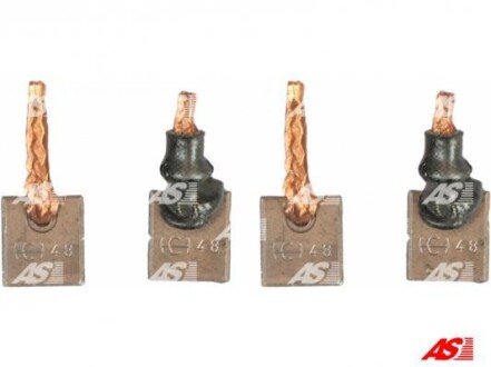 Щітки стартера (15x6x16,5mm/12 V) STANDARD LINE ANTONIO MASIERO JSX33-34