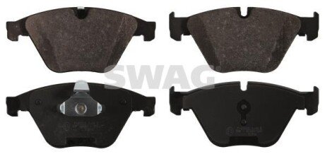 Фото гальмівні колодки, дискове гальмо (набір) SWAG 20916865 Гальмівні колодки, дискове гальмо (набір) SWAG 20916865