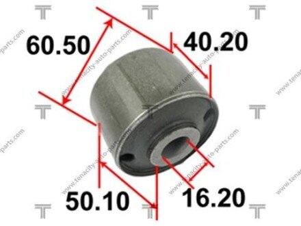Сайлентблок рычага toyota (90-07) land cruiser TENACITY AAMTO1111