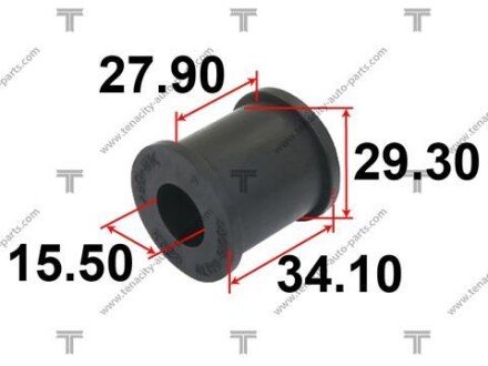 Втулка стабилизатора toyota (01-06) camry TENACITY ASBTO1016