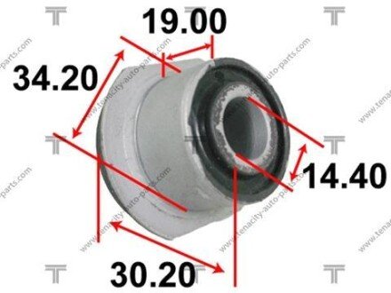 Втулка рейки рулевой toyota land cruiser TENACITY AAMTO1116