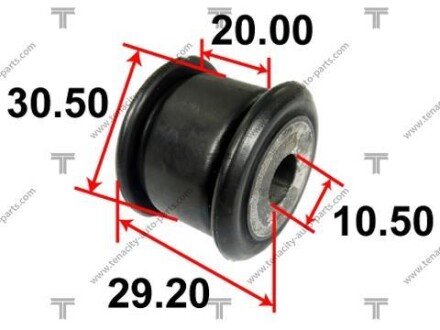 Втулка рейки рулевой honda (06-11) cr-v TENACITY AAMHO1057