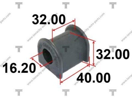 Втулка стабилизатора lexus (01-) rx300 TENACITY ASBTO1024