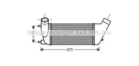 Радиатор CITROEN. FIAT. PEUGEOT (AVA) AVA COOLING PEA4347