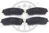 Колодки гальмівні (передні) Chrysler 300C 04-/300 II 12-/Dodge Challenger 08-/Charger 05- Optimal BP12613 (фото 1)