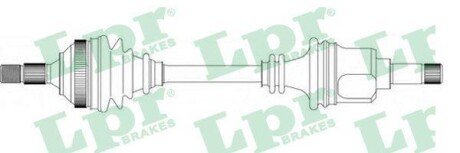 Привідний вал LPR DS16156