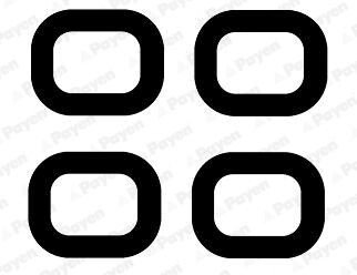 Прокладка колектора впускного Fiat Brava/Bravo 1.6 16V 95-01 PAYEN JD6151