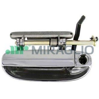 Ручка двери наружная передняя левая (без замка) ALFA ROMEO 166 98-07 89567 MIRAGLIO 80/413