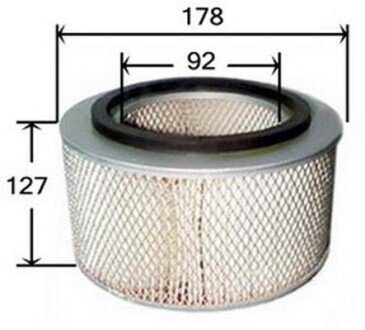 Фільтр повітря JS ASAKASHI A2502