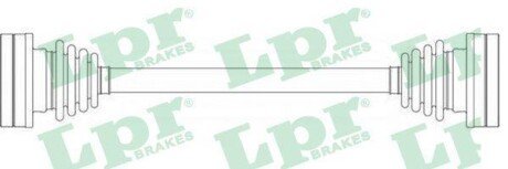 Привідний вал LPR DS51024