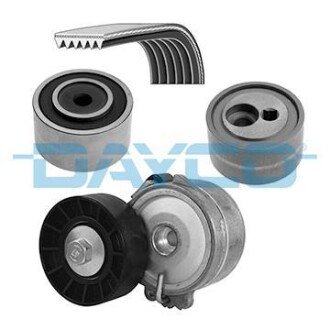 Фото 1 - комплект поликлинових ременів (з роликами) CITROEN JUMPER I, JUMPER II FIAT DUCATO PEUGEOT BOXER 2.0D/2.2D 08.01-07.06 DAYCO KPV121 Комплект поликлинових ременів (з роликами) CITROEN JUMPER I, JUMPER II FIAT DUCATO PEUGEOT BOXER 2.0D/2.2D 08.01-07.06 DAYCO KPV121 (фото 1)