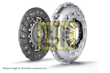 Комплект зчеплення (240мм) HYUNDAI I30, TUCSON, TUCSON/SUV, VELOSTER KIA CEED, CEED, PRO CEED, PROCEED, SPORTAGE IV, XCEED 1.4-1.6 10.12- LuK 624404809