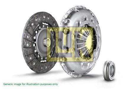 Комплект зчеплення (240мм) MAZDA 3, 6, 626 II, CX-3, CX-7 1.5D-2.5 03.83-05.19 LuK 624404500