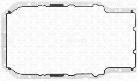 Прокладка масляного піддону (гума / металічна) MERCEDES UNIMOG OM934.971/OM934.972/OM934.974 05.13- ELRING 821400