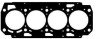 Прокладка ГБЦ (товщина: 1,05мм) CHEVROLET CRUZE, MALIBU, OPEL ASTRA J, ASTRA J GTC, CASCADA, INSIGNIA A, INSIGNIA A COUNTRY, ZAFIRA C, SAAB 9-5 2.0D 07.08- PAYEN AH7180 (фото 1)