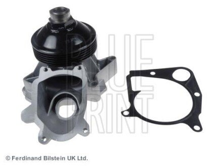 Насос охолоджуючої рідини, з ущільненням BMW 3 (E46), 5 (E39), 7 (E38), X5 (E53) LAND ROVER RANGE ROVER III OPEL OMEGA B 2.5D/3.0D 08.98-08.12 BLUE PRINT ADJ139118