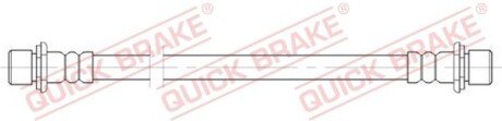 Гальмівний шланг гнучкий задн Лів/Прав (довжина 275мм, M10x1/M10x1) TOYOTA COROLLA, FORTUNER, HILUX VII 1.3-3.0D 05.92- QUICK BRAKE 25073