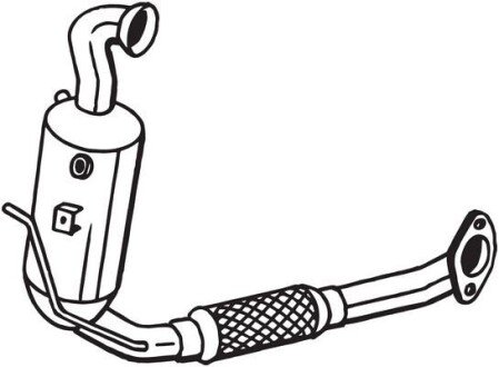 Сажовий фільтр FORD C-MAX II, FOCUS III, FOCUS III/HATCHBACK, GRAND C-MAX 1.6D 07.10-02.20 BOSAL 097760