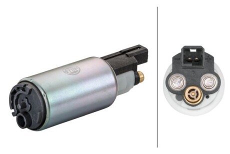 Електричний паливний насос (картрідж) MERCEDES A (W168) CHEVROLET LACETTI DAEWOO LANOS FORD FIESTA IV, FOCUS I HONDA ACCORD VII HYUNDAI GETZ, I20 I, I30, IX20, MATRIX KIA CEED 1.0-2.0 07.88- HELLA 8TF358106551