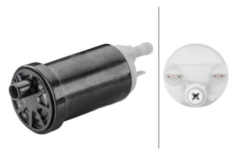 Електричний паливний насос (картрідж) AUDI 80 B4, A4 B8 FIAT SEICENTO / 600 FORD FOCUS I OPEL ASTRA F, ASTRA F CLASSIC, ASTRA G, ASTRA G/KOMBI, ASTRA H, ASTRA J, CORSA B 1.1-2.0D 09.85-08.16 HELLA 8TF358106621