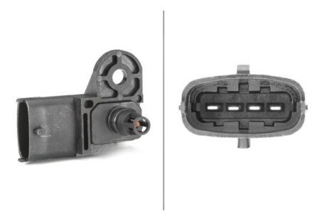 Датчик тиску у впускному колекторі (4 pin) VOLVO S60 II, S80 II, S90 II, V40, V60 I, V60 II, V70 III, V90 II, XC40, XC60 I, XC60 II, XC70 II, XC90 II 2.0/2.0D 09.13- HELLA 6PP013112251
