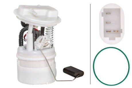 Електричний паливний насос (модуль) MERCEDES 124 (W124) AUDI A4 B8 DACIA DUSTER FIAT PUNTO RENAULT CLIO II, CLIO II/HATCHBACK 1.2-3.0D 06.90- HELLA 8TF358106131