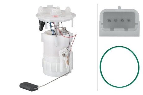 Електричний паливний насос (модуль) RENAULT KANGOO, KANGOO BE BOP, KANGOO EXPRESS, KANGOO II 1.6/1.6LPG 06.01- HELLA 8TF358106861