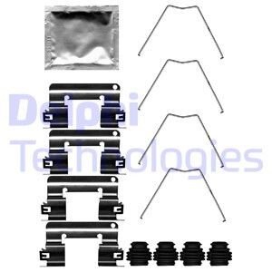 Монтажний набір гальмівних колодок HYUNDAI I30 KIA CEED, PROCEED, XCEED 1.0-1.6H 11.16- Delphi LX0713