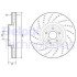Диск гальмівний передн Лів/Прав MERCEDES SL (R231) 3.0/3.5/4.7 01.12-04.20 Delphi BG9215C (фото 1)