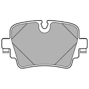 Комплект гальмівних колодок задн, JAGUAR F-TYPE, XJ 2.0-5.0 10.09- Delphi LP2767