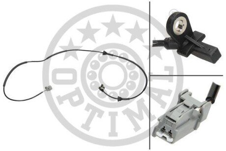 Датчик, частота вращения колеса Optimal 06S582 (фото 1)