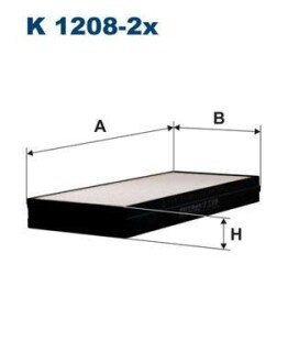 Фільтр повітря (салону) FILTRON K12082X