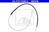 Трос стояночного гальма задн Лів/Прав (1846мм/955мм) CITROEN C4 CACTUS 1.2/1.6D 09.14- ATE 24372703562 (фото 2)