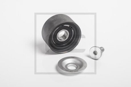 Ролик поліклинового ременя RVI KERAX, PREMIUM, PREMIUM 2, VOLVO 8500, 9700, 9900, FH16, FH16 II, FM D11A-370-MIDR06.23.56B/41 08.93- PE AUTOMOTIVE 14036700A