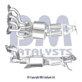 Каталізатор EURO 4 FORD FOCUS C-MAX, FOCUS II, MONDEO IV 1.6 07.04-01.15 BM CATALYSTS BM91483H