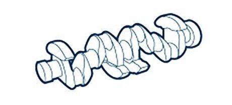 Колінчастий вал CUMMINS OE GERMANY 090300ISB450