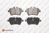 Колодки гальмівні (передні) Mini (R50/R53/R52/R56/R57/R58/R59) 01-16 Eurorepar 1619793680 (фото 1)
