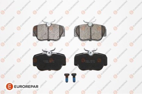 Колодки гальмівні (передні) MB 190 (W201) 82-93 Eurorepar 1617271080
